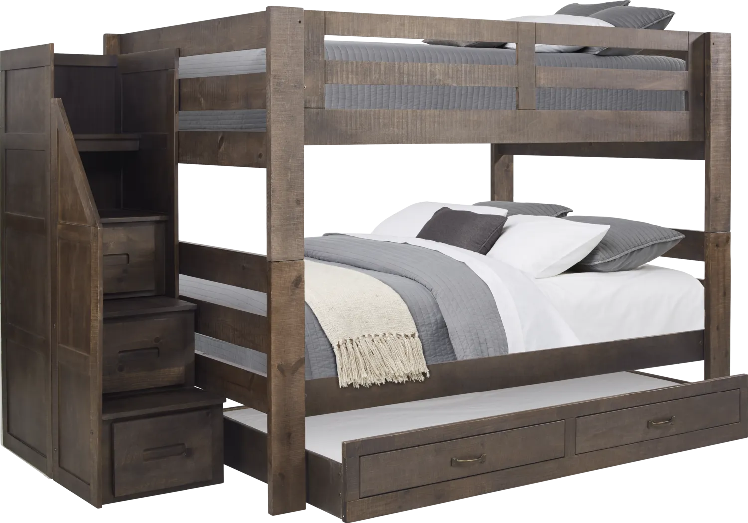 Montana 2.0 Espresso Full/Full Step Bunk - Thumbnail - Image 1