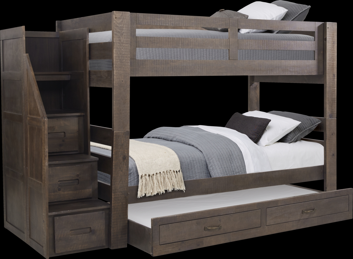 Montana 2.0 Espresso Twin/Twin Step Bunk - Thumbnail - Image 1