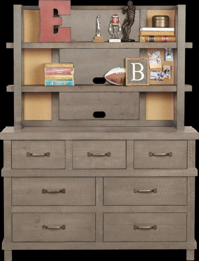 Kids Montana Driftwood 5 Pc Twin Panel Bedroom - Thumbnail - Image 5