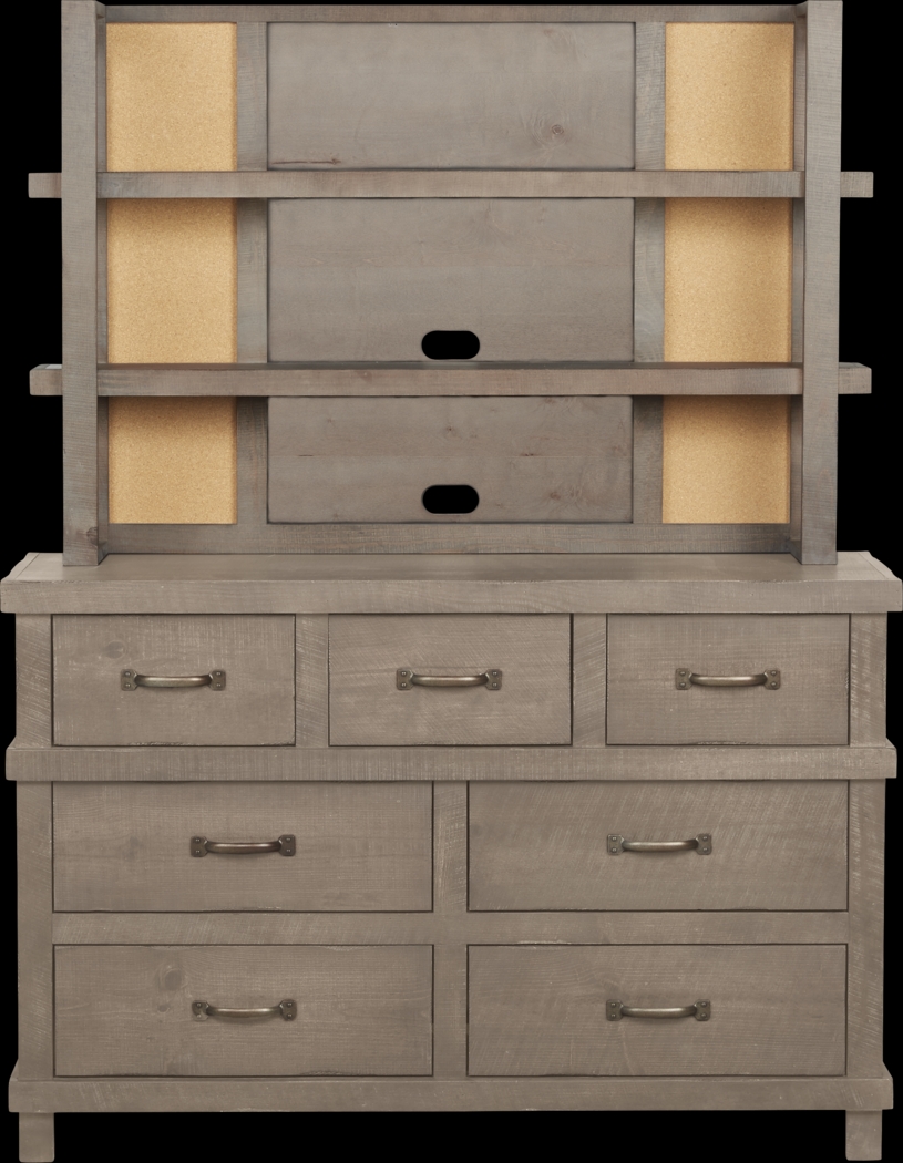 Kids Montana Driftwood 5 Pc Twin Panel Bedroom - Thumbnail - Image 4