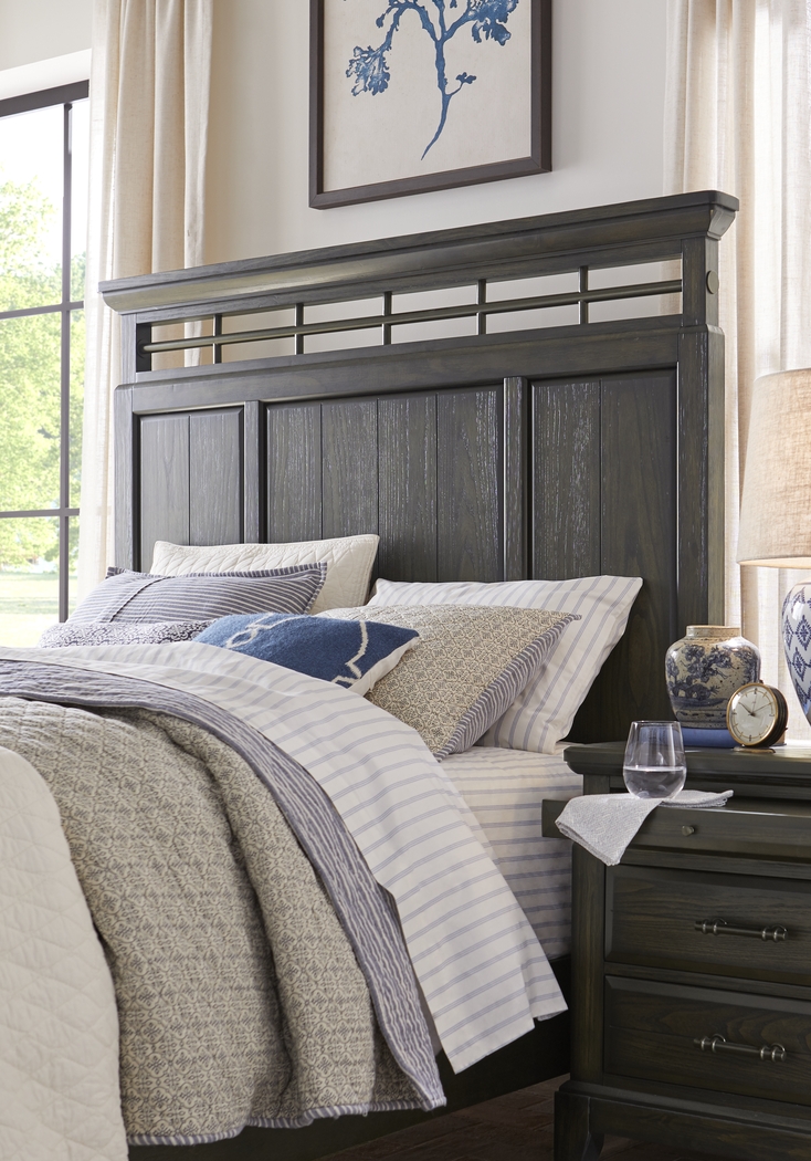 Montana Ridge Brown 3 Pc King Panel Bed - Thumbnail - Image 3