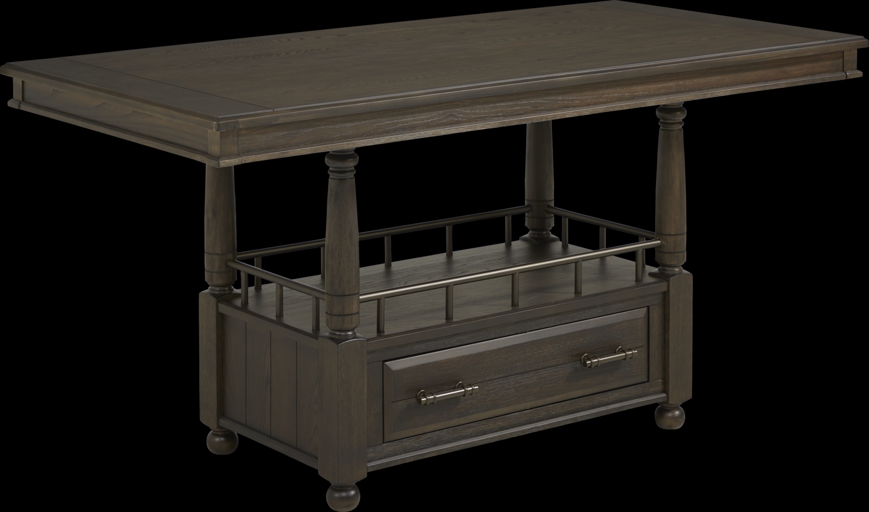 Montana Ridge Brown 7 Pc Counter Height Dining Room - Thumbnail - Image 2