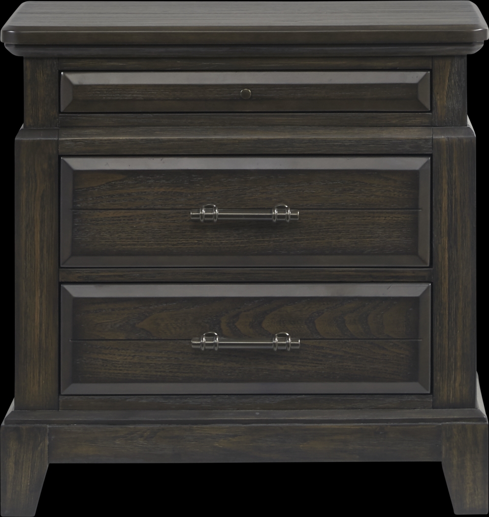 Montana Ridge Brown Nightstand - Thumbnail - Image 1
