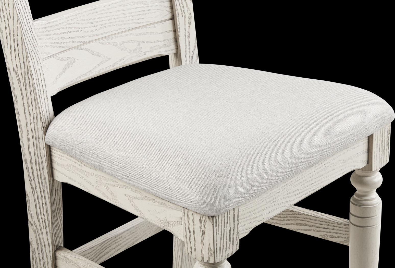 Montana Ridge White Counter Height Stool - Thumbnail - Image 4