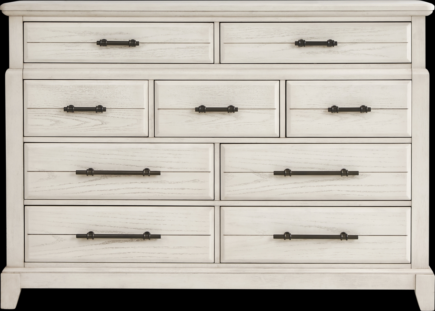 Montana Ridge White 7 Pc King Panel Bedroom - Thumbnail - Image 5