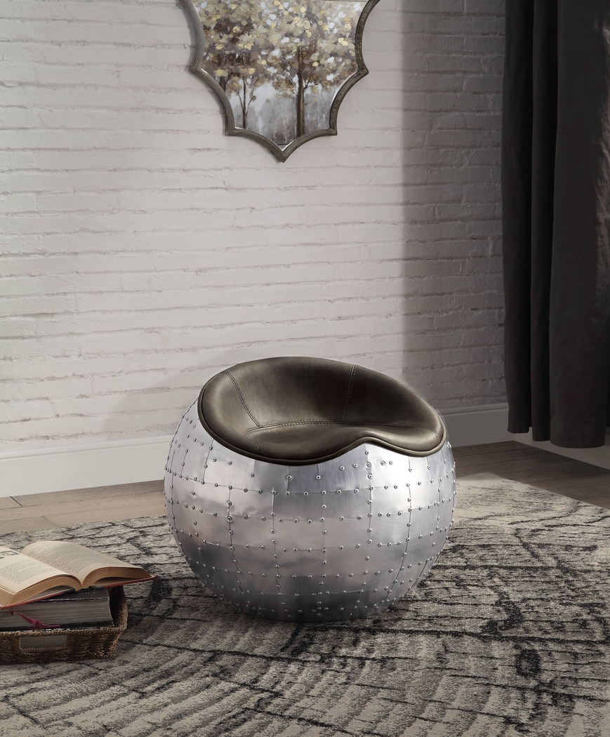 Montania Green Accent Ottoman - Thumbnail - Image 5