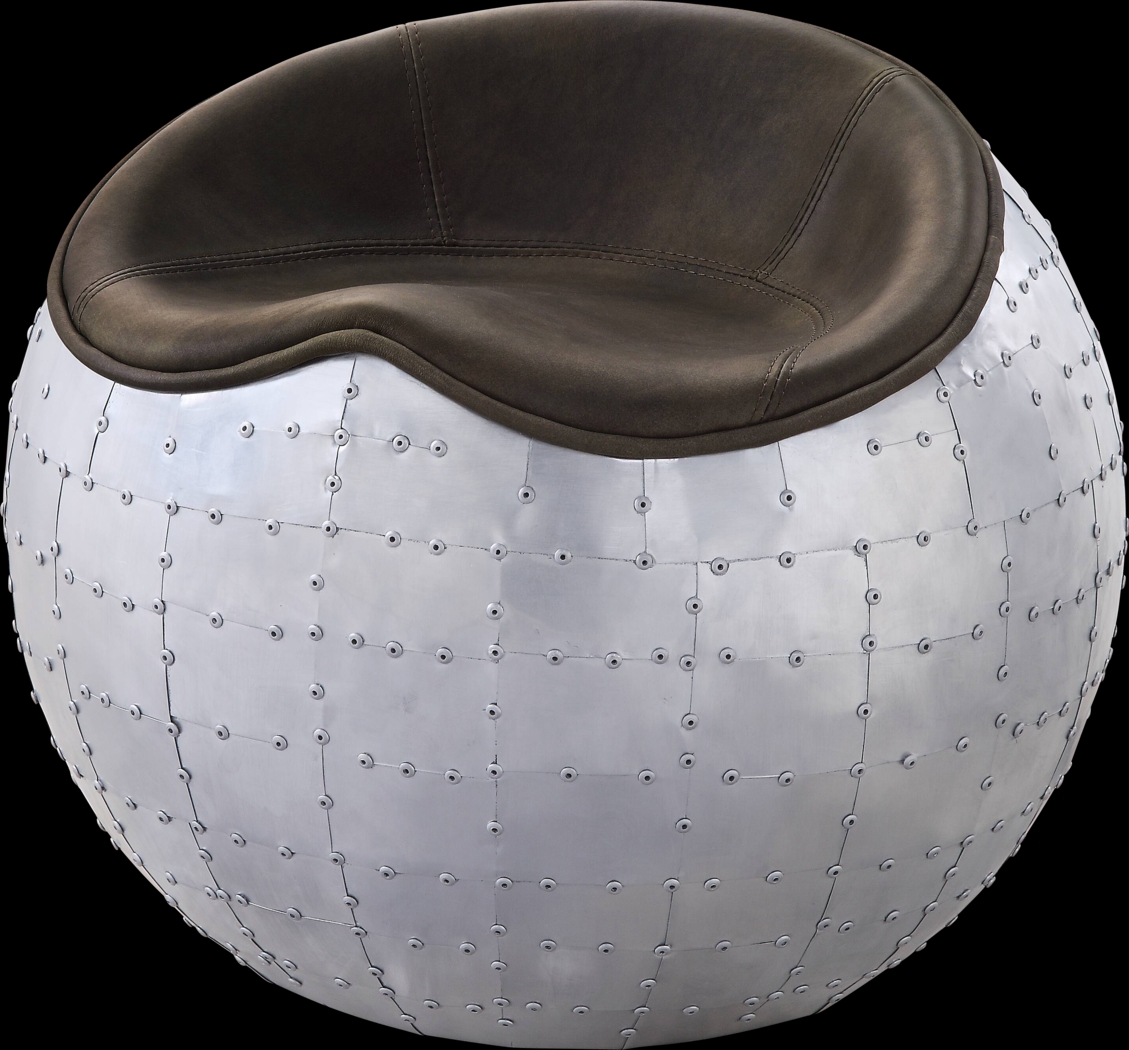 Montania Green Accent Ottoman - Thumbnail - Image 1