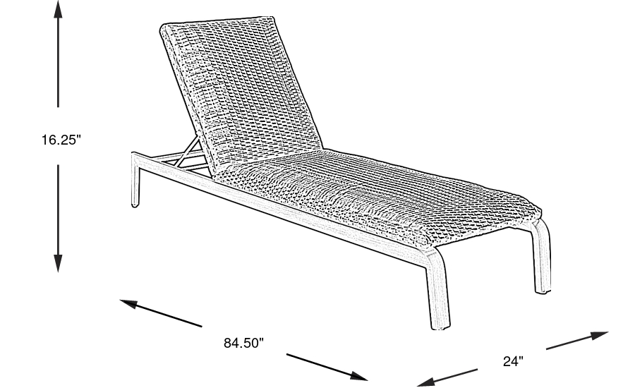 Dimension Image. Please refer to the Dimension Tab on this page for dimension details.