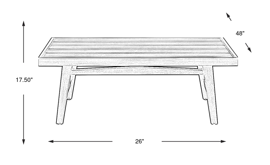 Dimension Image. Please refer to the Dimension Tab on this page for dimension details.