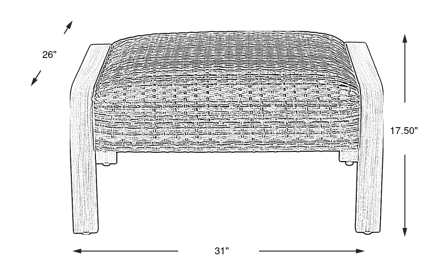 Dimension Image. Please refer to the Dimension Tab on this page for dimension details.