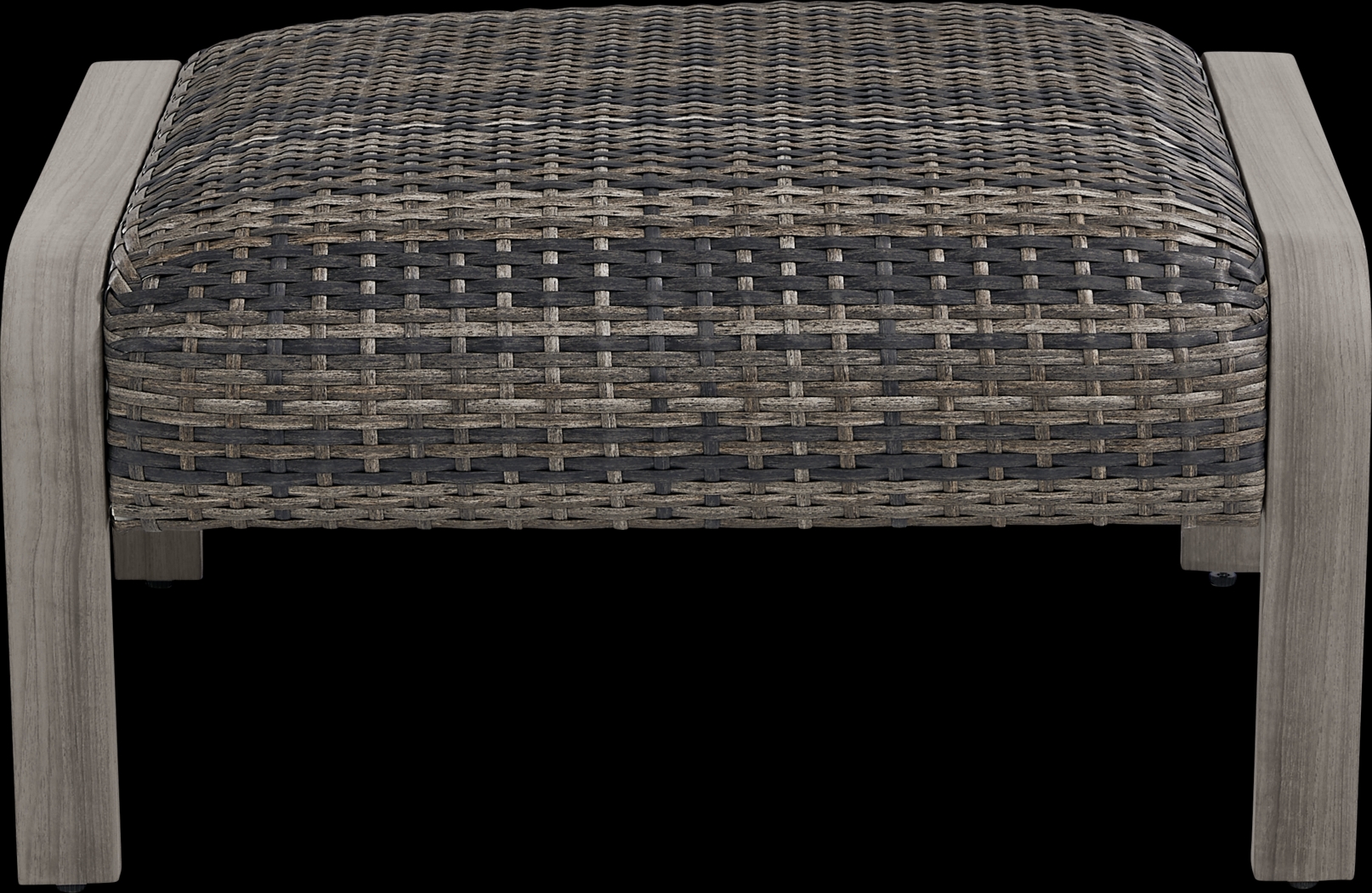 Montara Gray Outdoor Ottoman - Thumbnail - Image 1