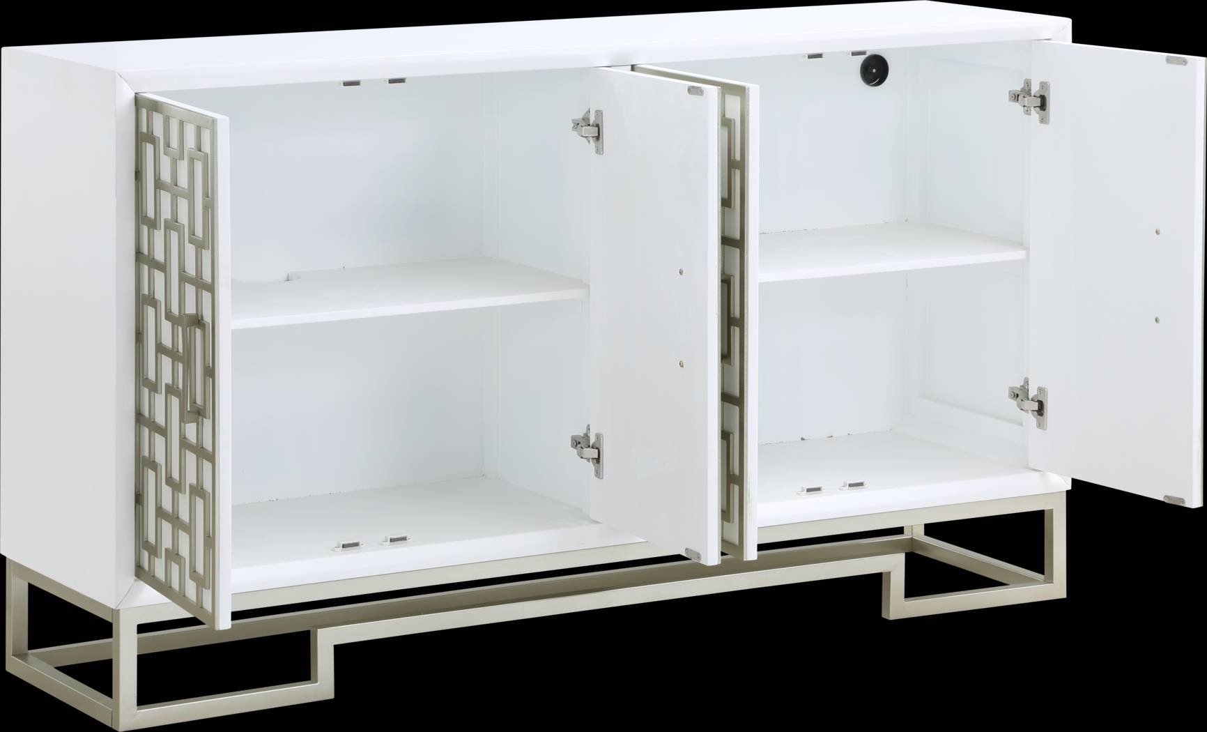 Montavesta White Accent Cabinet - Thumbnail - Image 3