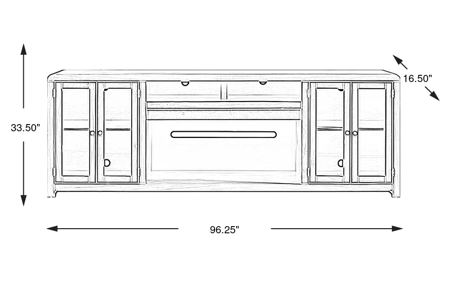 Dimension Image. Please refer to the Dimension Tab on this page for dimension details.