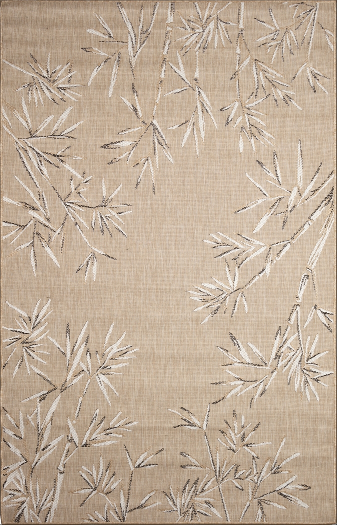 Montdover Tan 7'10 x 9'10 Indoor/Outdoor Rug - Thumbnail - Image 1