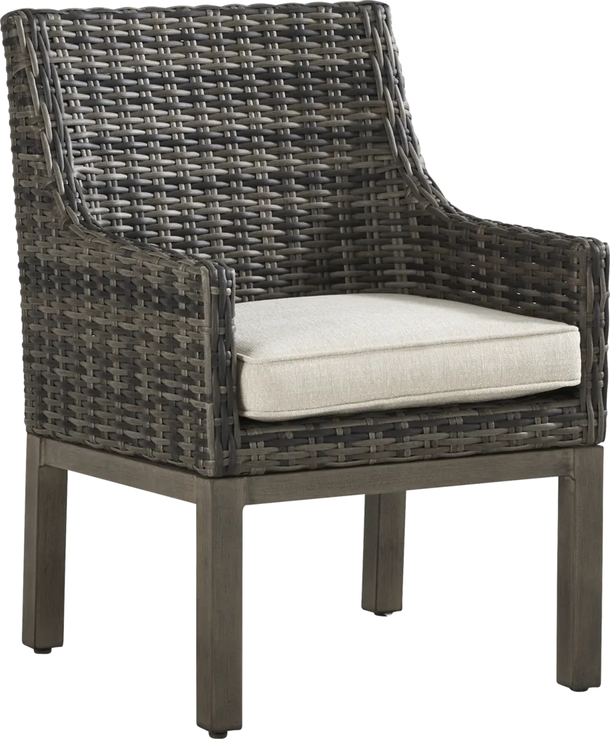 Montecello Gray 7 Pc Outdoor Dining Set with Twine Cushions - Thumbnail - Image 5