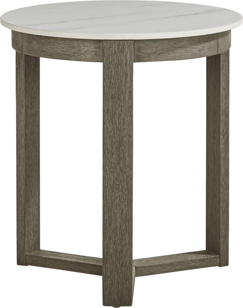 Montecello Gray Outdoor End Table - Thumbnail - Image 1