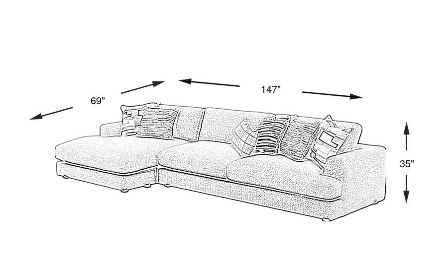 Dimension Image. Please refer to the Dimension Tab on this page for dimension details.