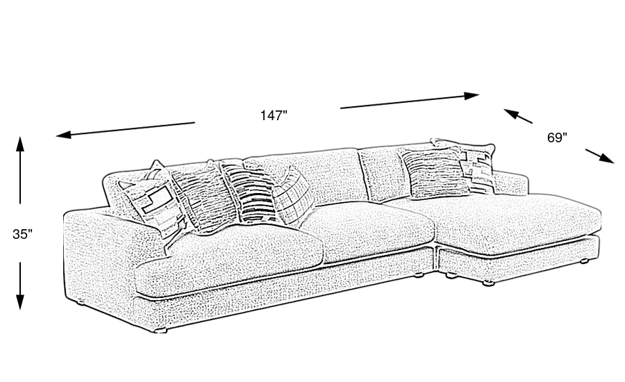 Dimension Image. Please refer to the Dimension Tab on this page for dimension details.