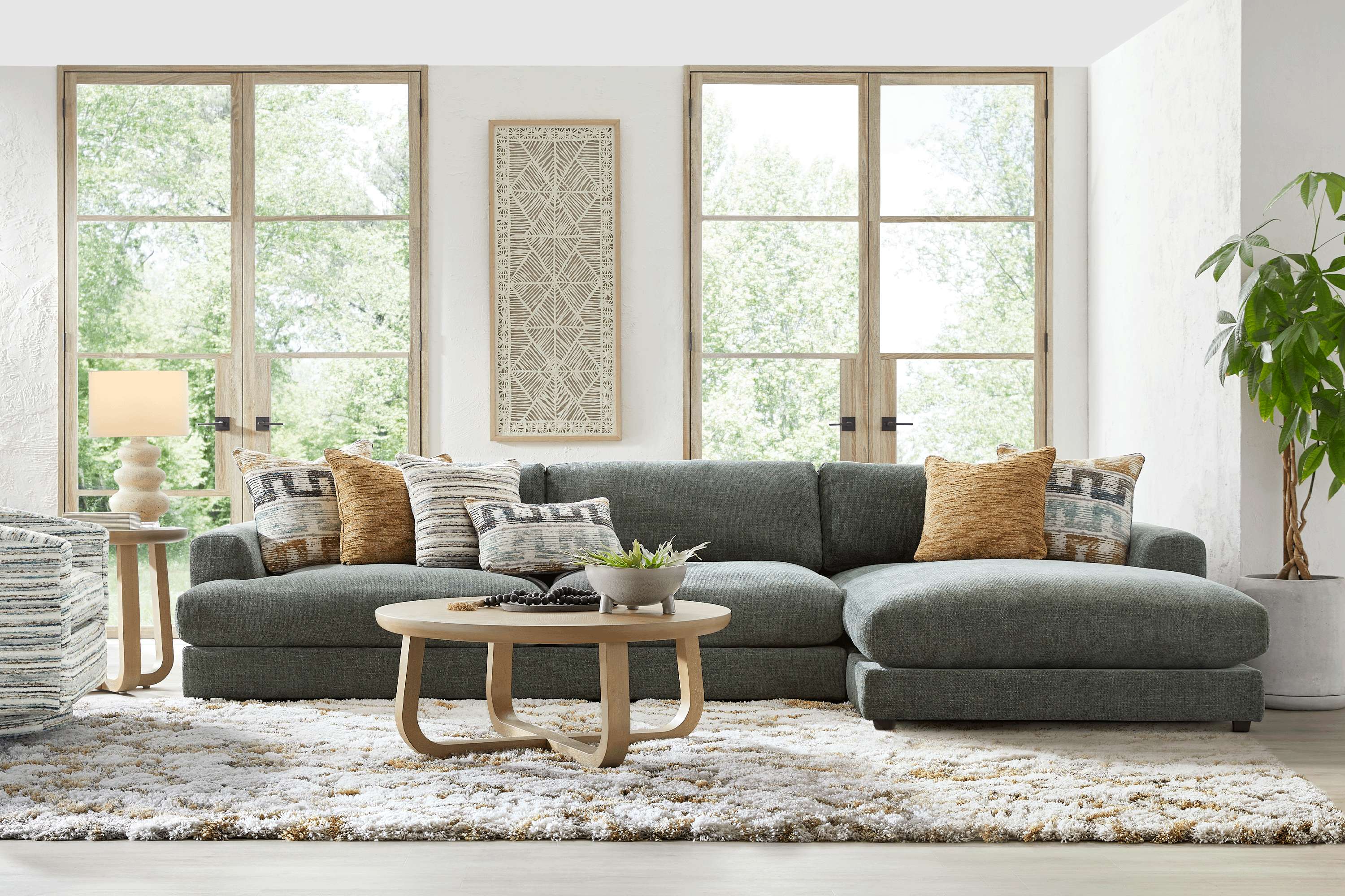 gray couch 