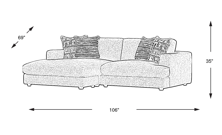 Dimension Image. Please refer to the Dimension Tab on this page for dimension details.