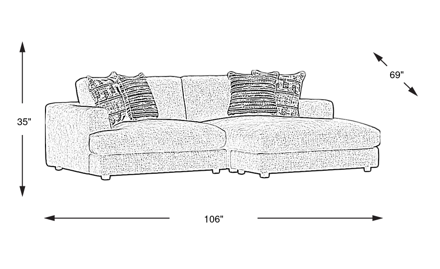 Dimension Image. Please refer to the Dimension Tab on this page for dimension details.