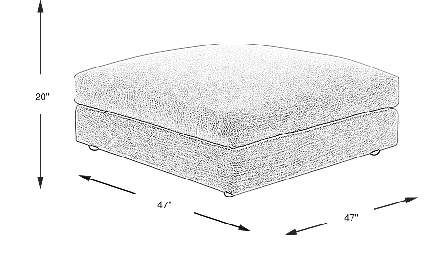 Dimension Image. Please refer to the Dimension Tab on this page for dimension details.