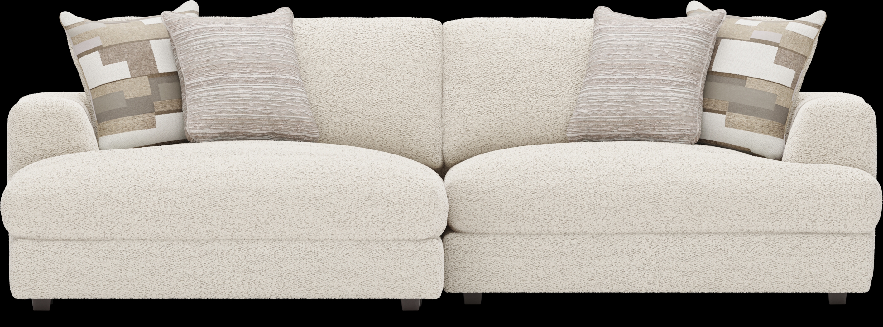 Montecito White 2 Pc Sectional - Thumbnail - Image 2