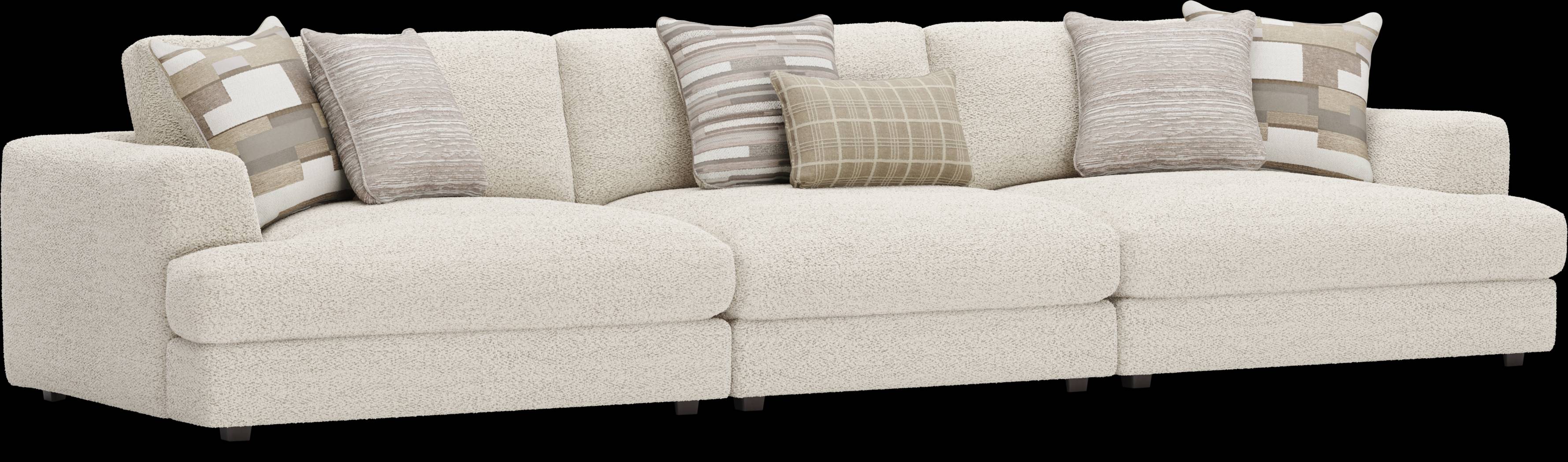 Montecito White Sofa - Thumbnail - Image 2