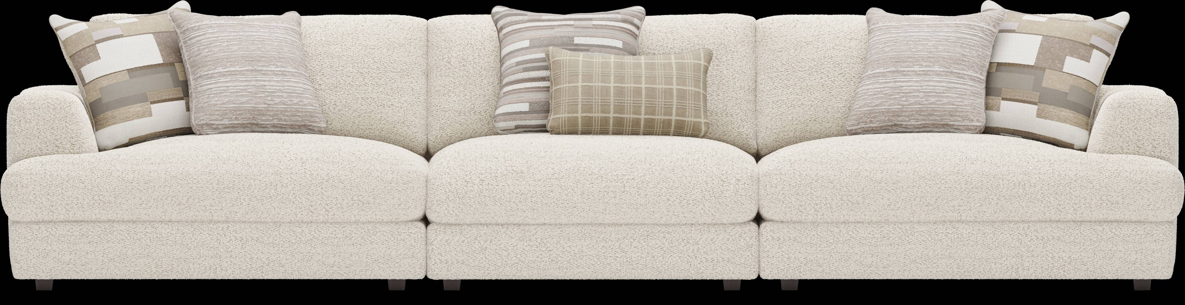 Montecito White Sofa - Thumbnail - Image 1