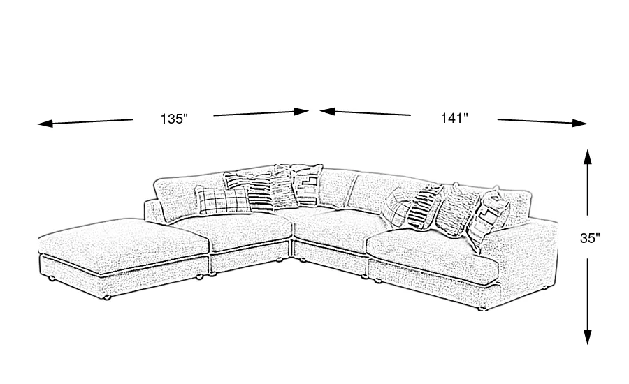 Dimension Image. Please refer to the Dimension Tab on this page for dimension details.