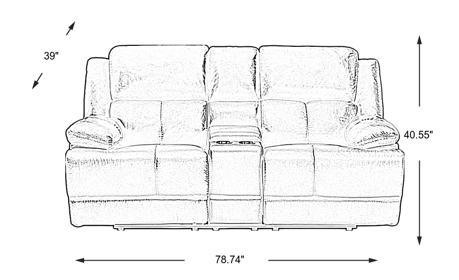 Dimension Image. Please refer to the Dimension Tab on this page for dimension details.