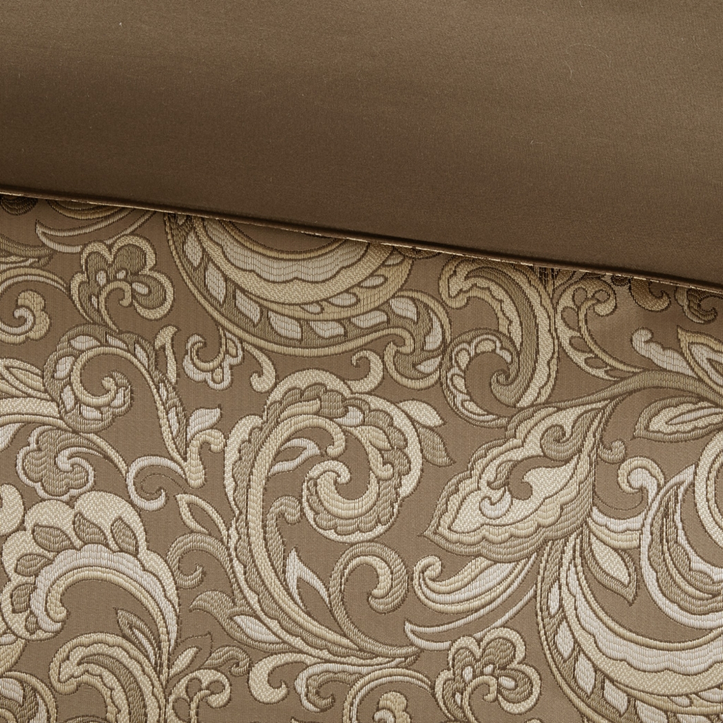 Montegut Brown 24 Pc King Bedding Set - Thumbnail - Image 8