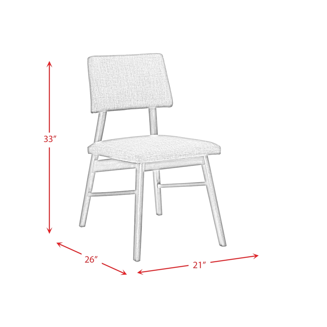 Monteith Brown Side Chair, Set of 2 - Thumbnail - Image 10