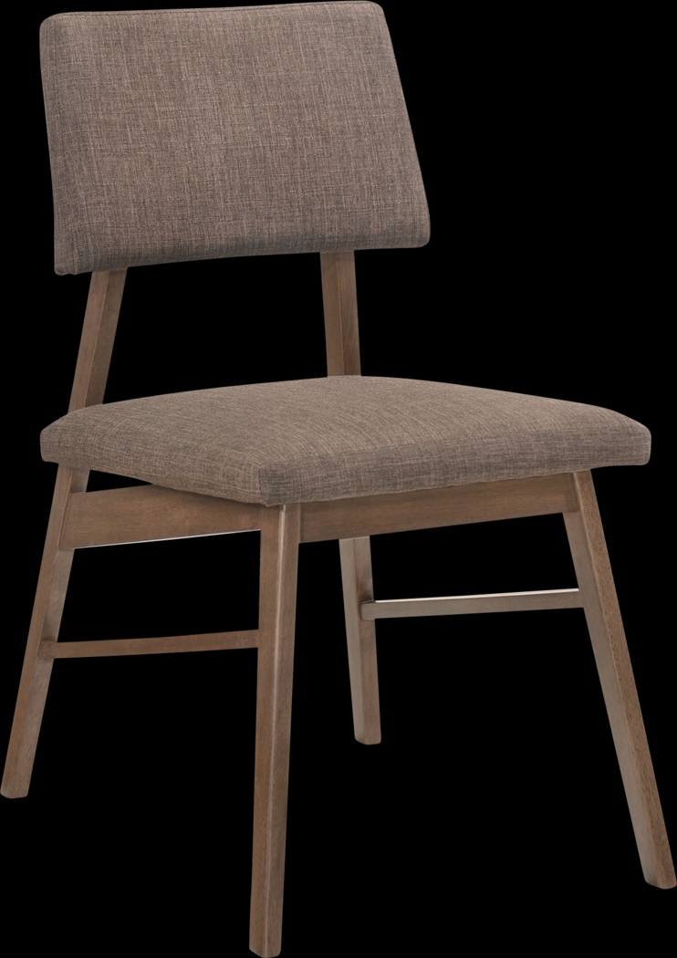 Monteith Brown Side Chair, Set of 2 - Thumbnail - Image 3