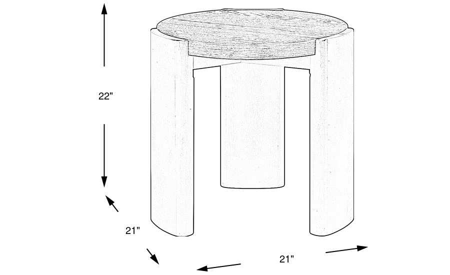 Dimension Image. Please refer to the Dimension Tab on this page for dimension details.