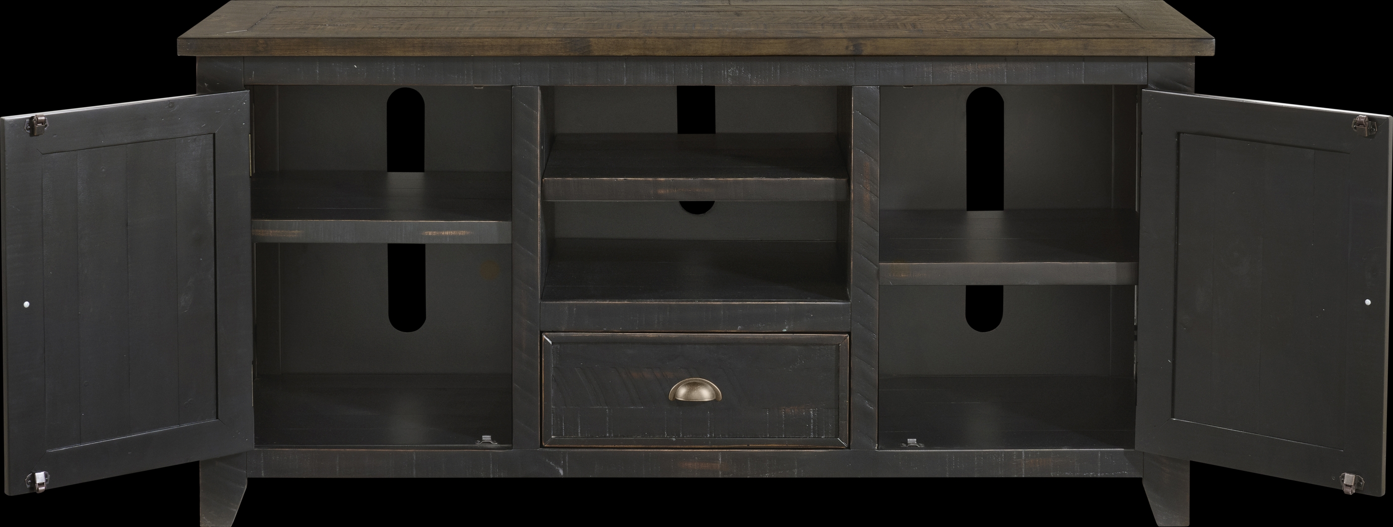Monterey Way Black 60 in. Console - Thumbnail - Image 2