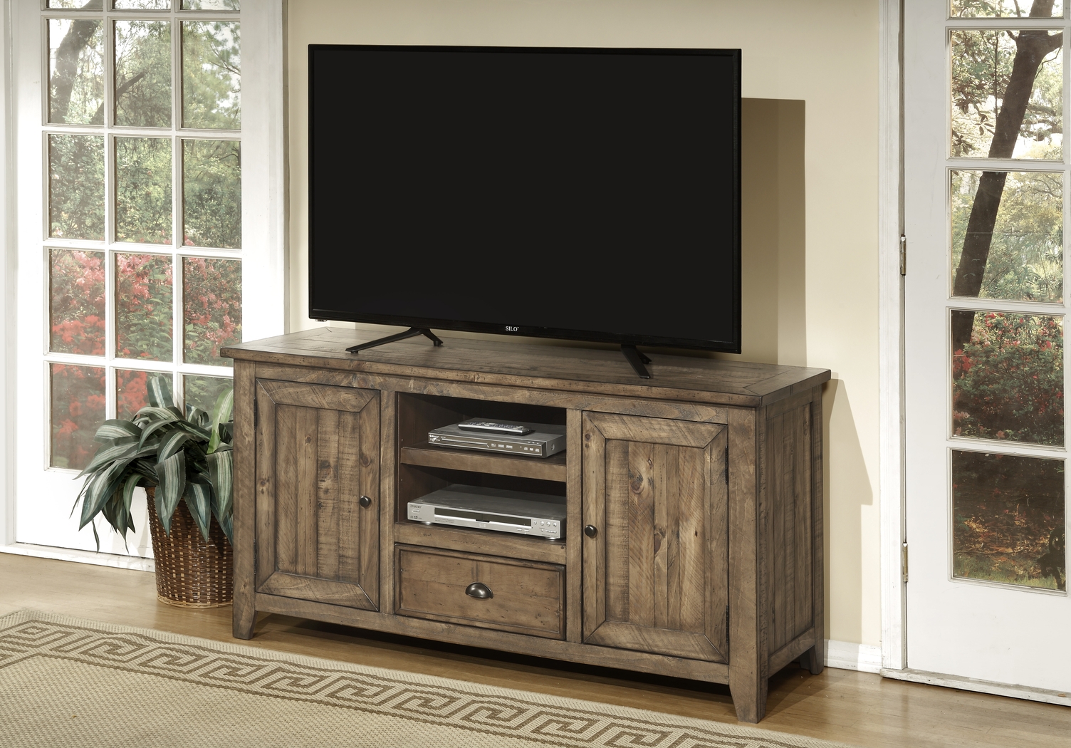Monterey Way Brown 60 in. Console - Thumbnail - Image 2