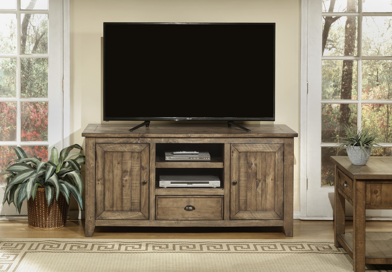 Monterey Way Brown 60 in. Console - Thumbnail - Image 5