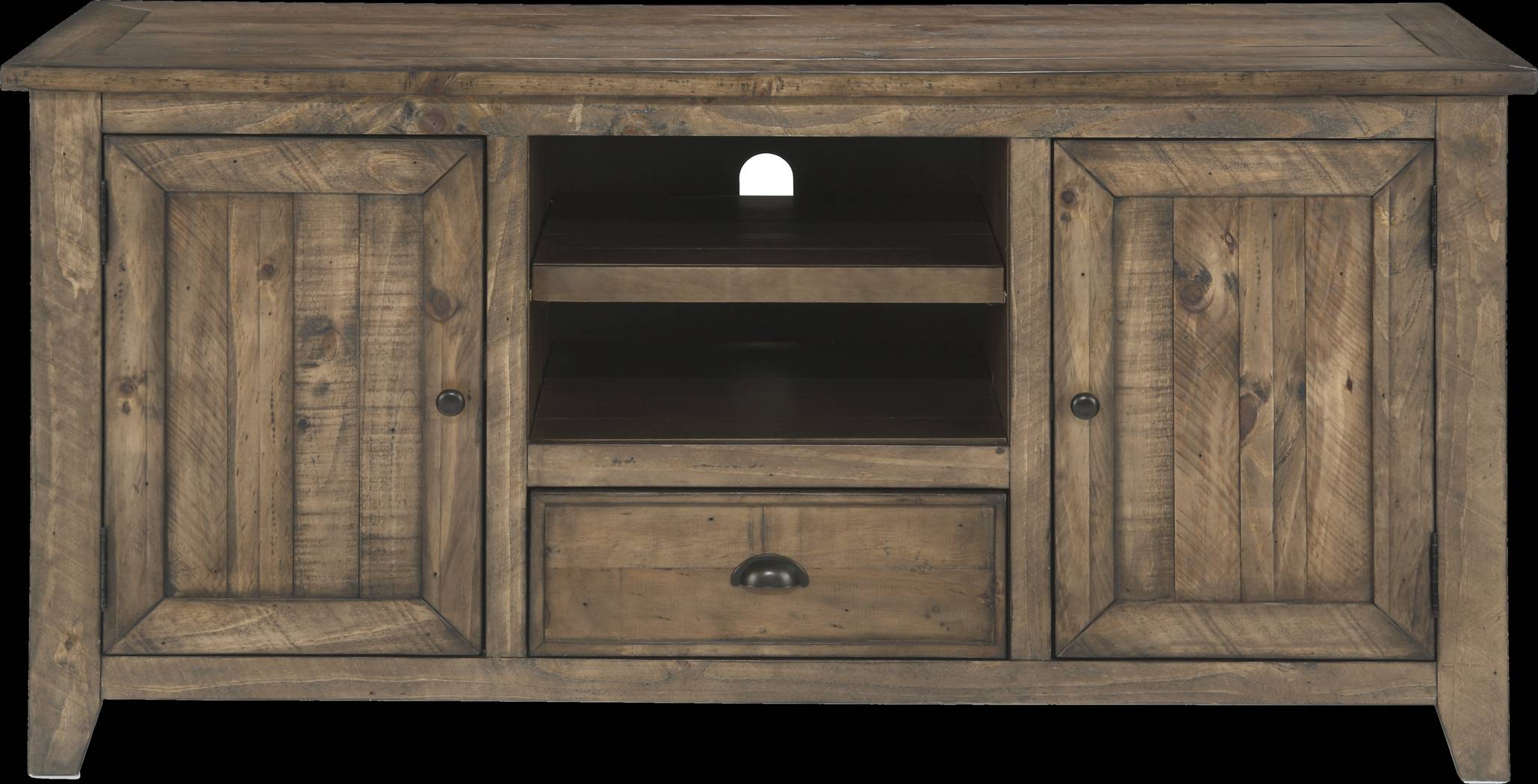 Monterey Way Brown 60 in. Console - Thumbnail - Image 1