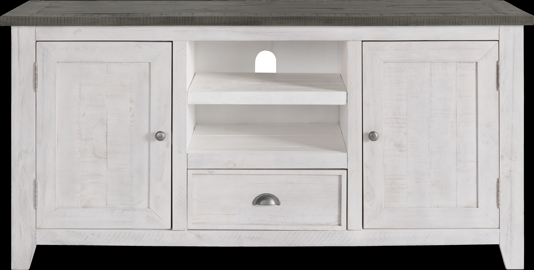 Monterey Way Gray 60 in. Console - Thumbnail - Image 1
