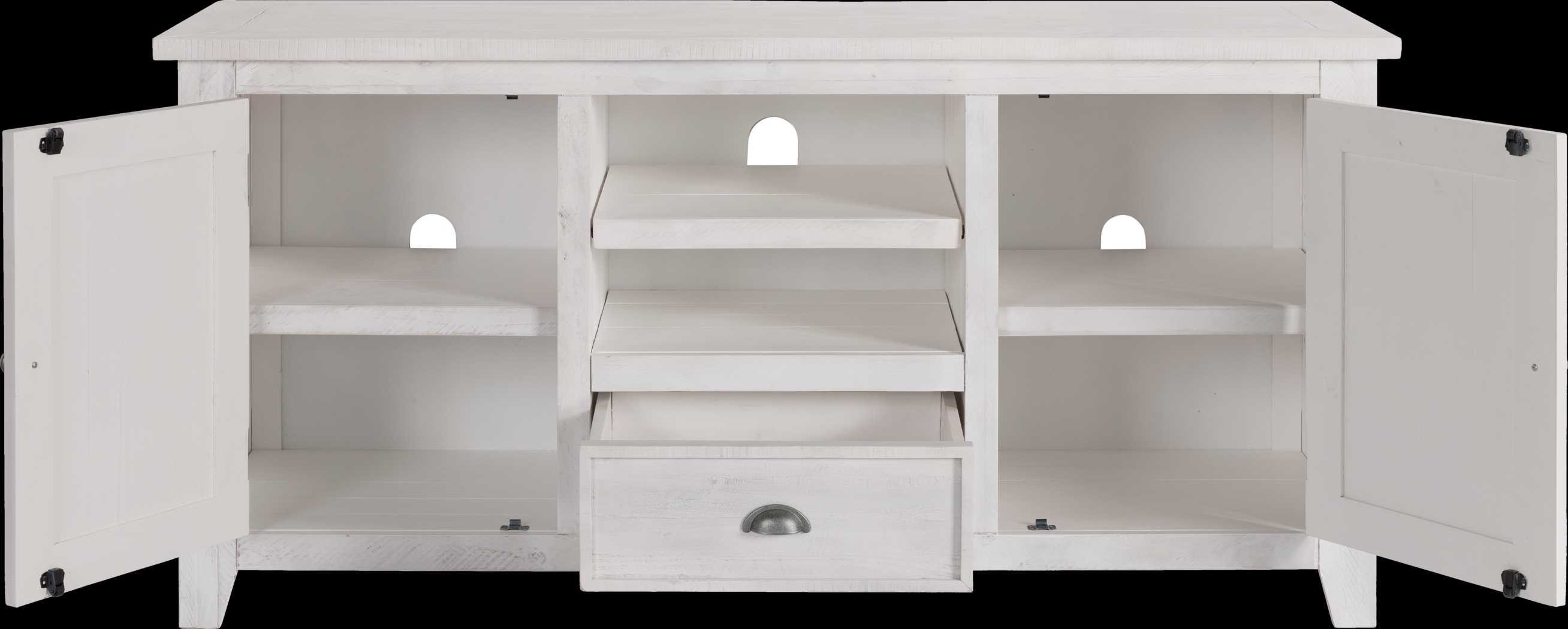 Monterey Way White 60 in. Console - Thumbnail - Image 4