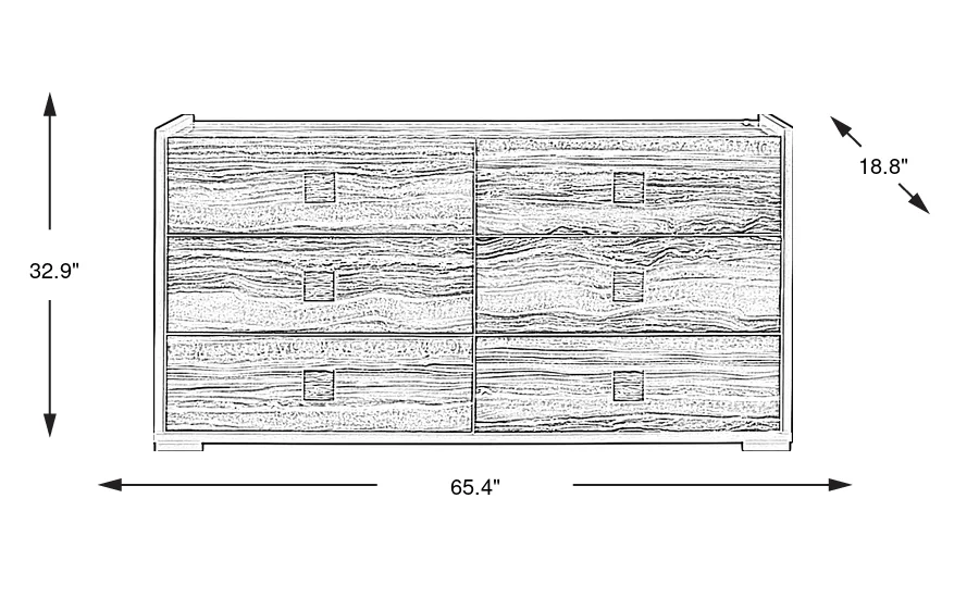 Dimension Image. Please refer to the Dimension Tab on this page for dimension details.