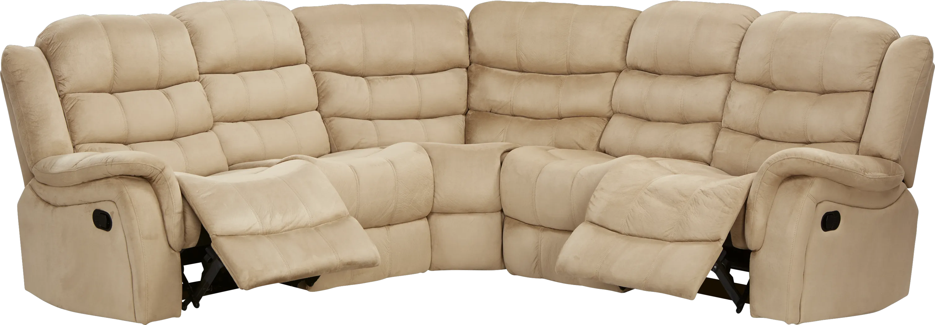 Montgomery 3 Pc Reclining Sectional - Thumbnail - Image 2