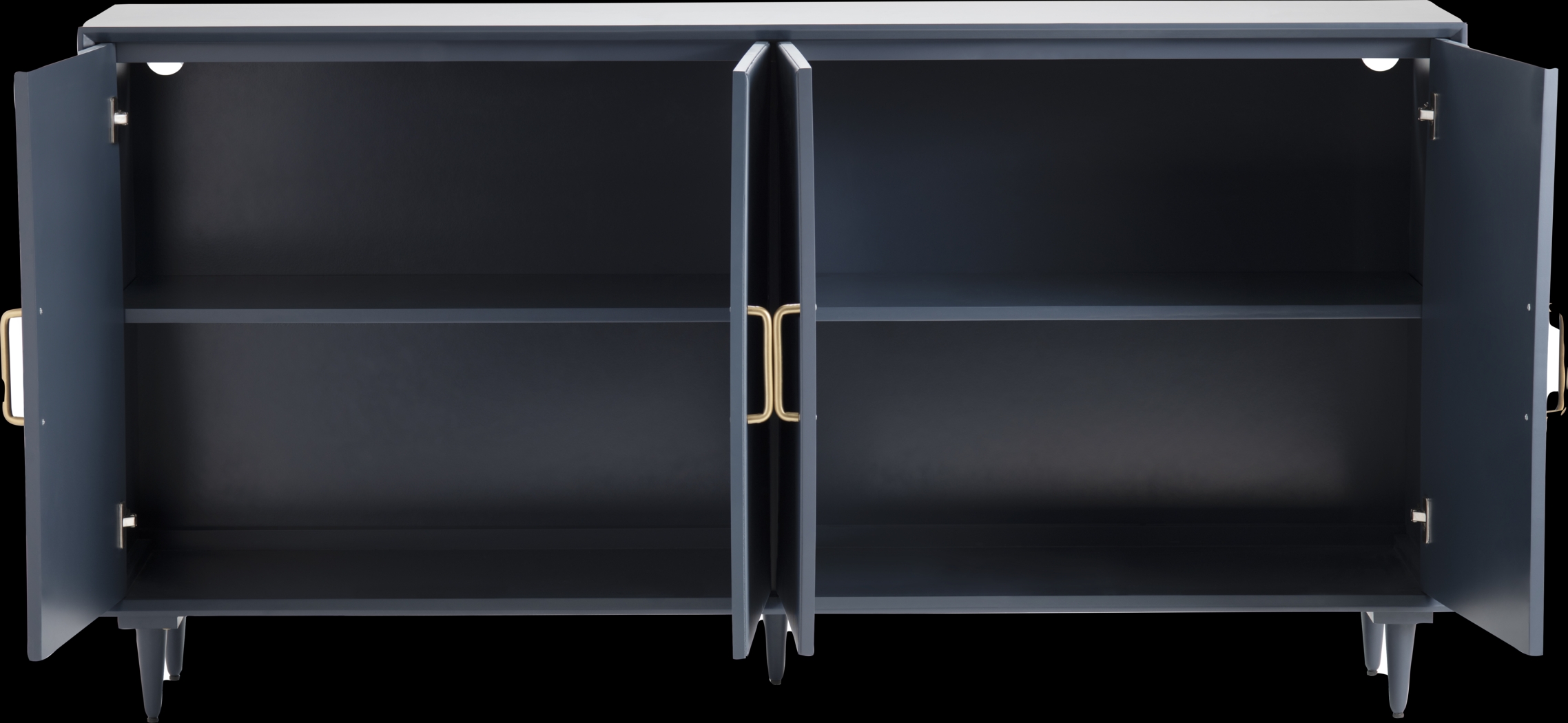 Montgomery Dark Blue Credenza - Thumbnail - Image 2