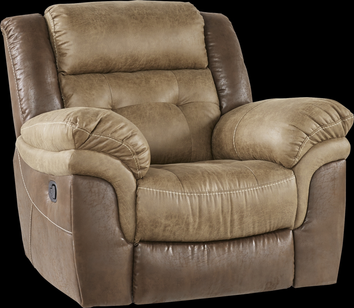 Montiglio Brown Glider Recliner - Thumbnail - Image 1