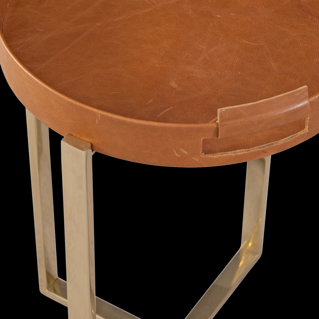 Montillio Orange Accent Table - Thumbnail - Image 3