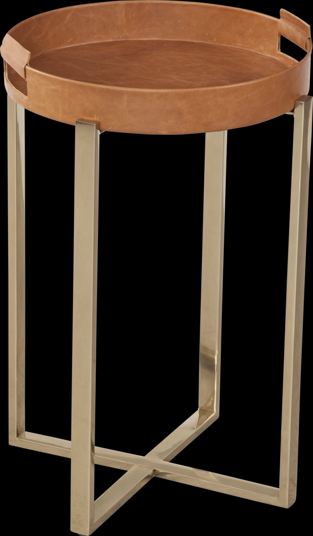 Montillio Orange Accent Table - Thumbnail - Image 1