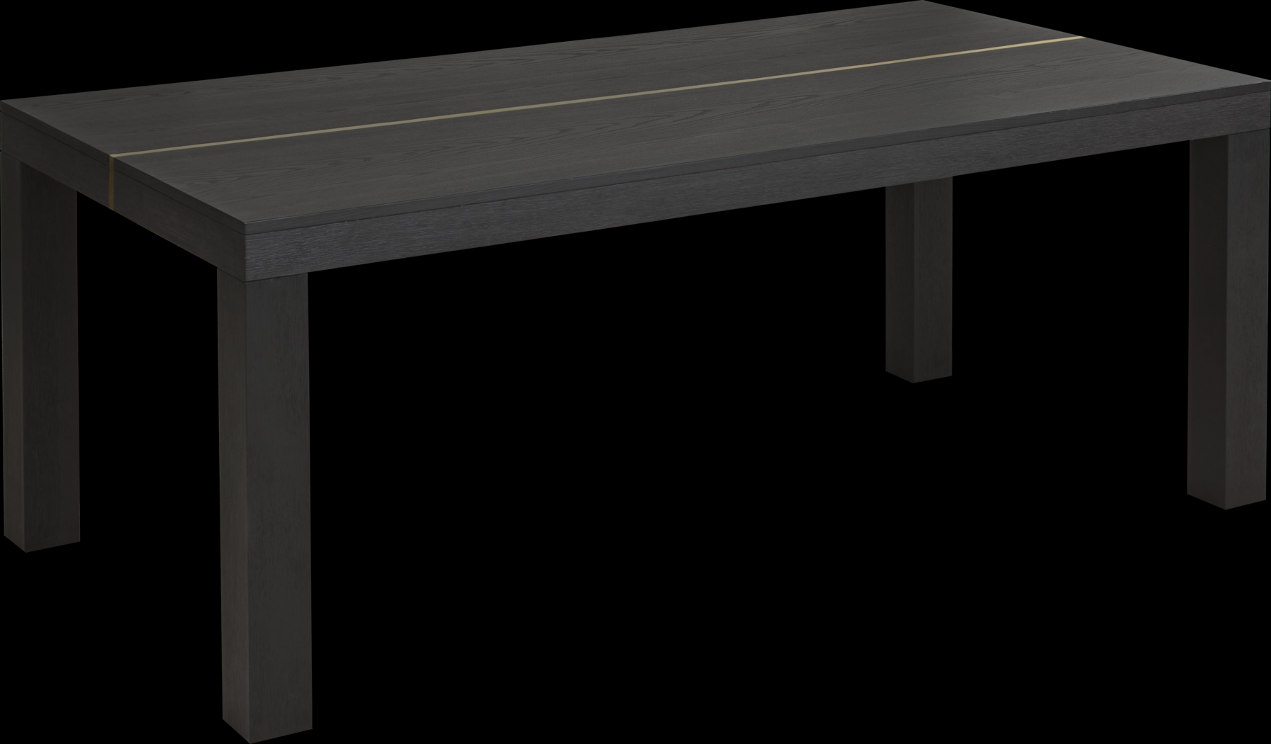 Montpelier Charcoal 5 Pc Dining Room with Gray Side Chairs - Thumbnail - Image 2