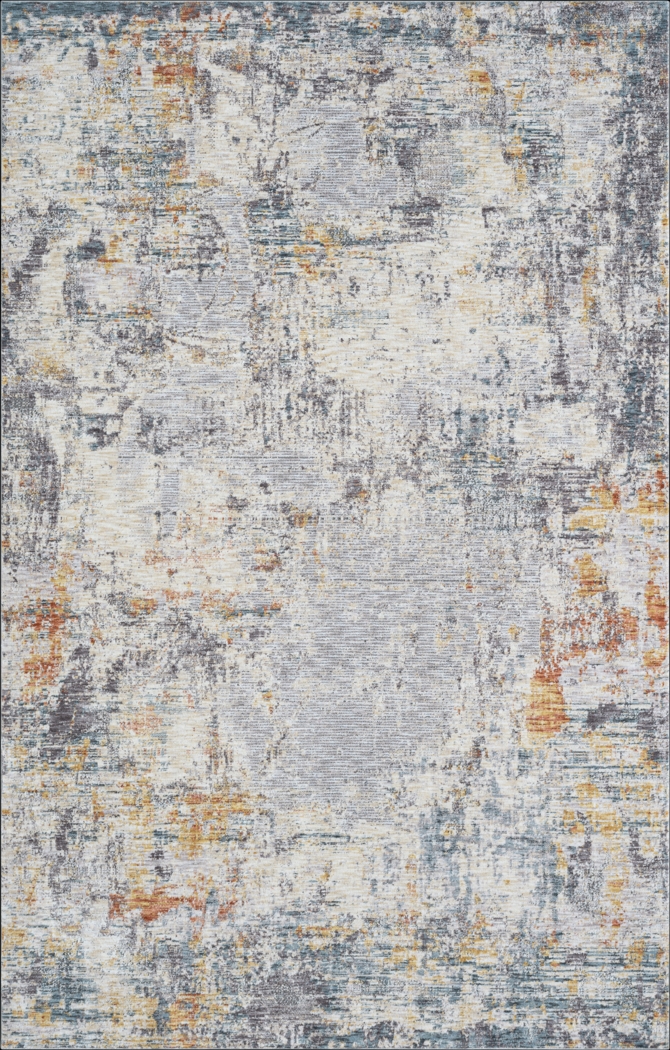 Montport Gray/Brown 7'9 x 9'9 Rug - Thumbnail - Image 1
