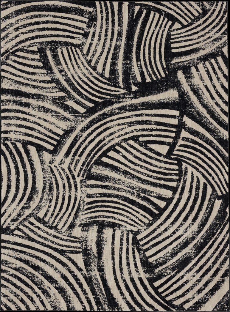Stacy Garcia Montry Black 8' x 11' Rug - Thumbnail - Image 1